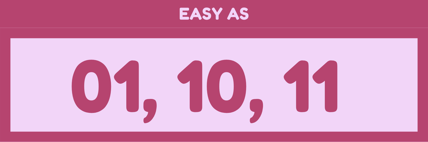 EASY AS 1, 2 3