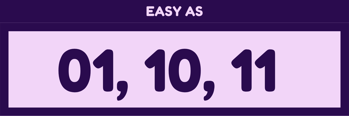 EASY AS 1, 2 3