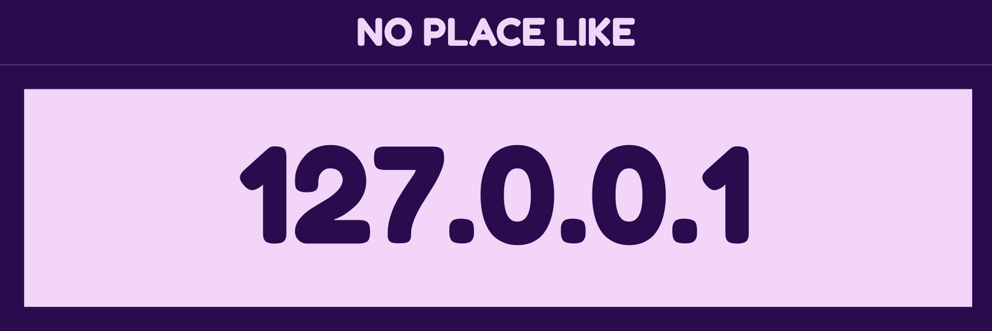 NO PLACE LIKE HOME